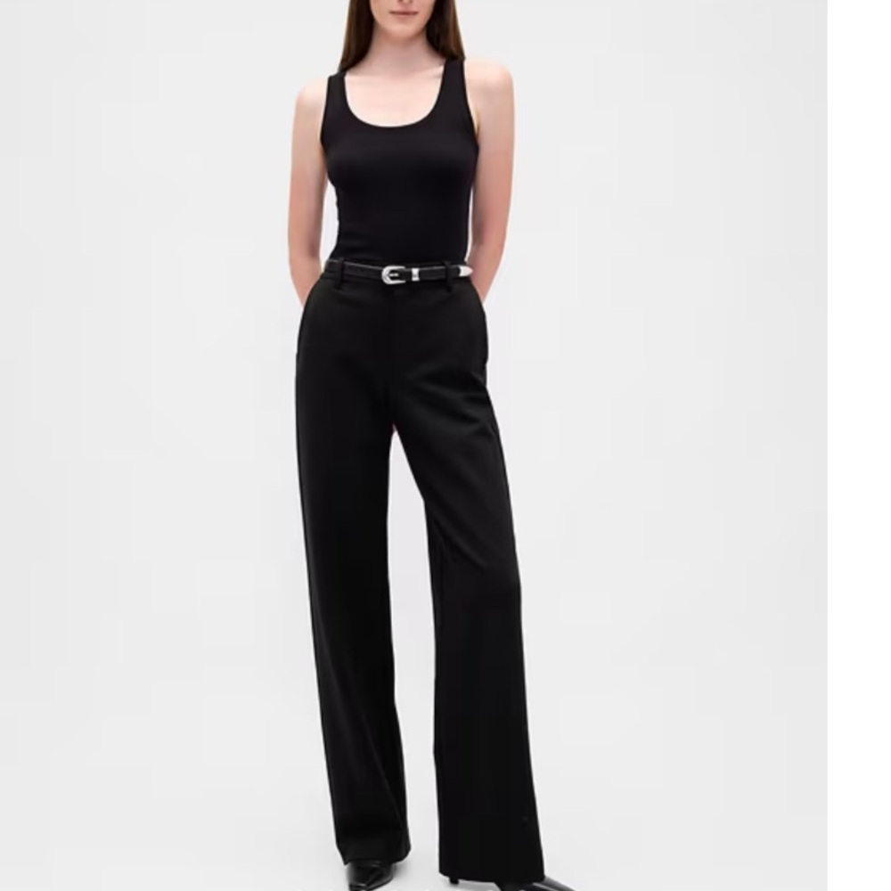 Black Old Navy petite trousers